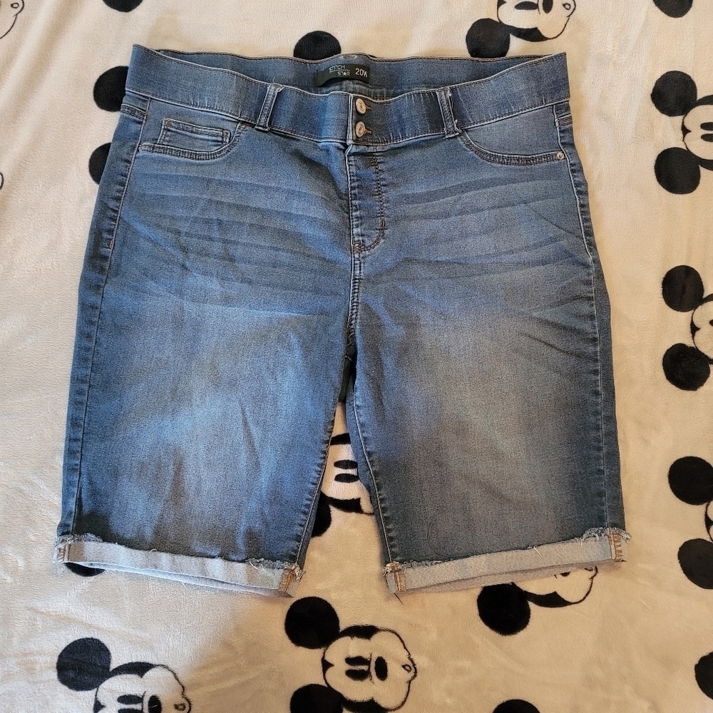 Women's Jean shorts with stretch size 20W